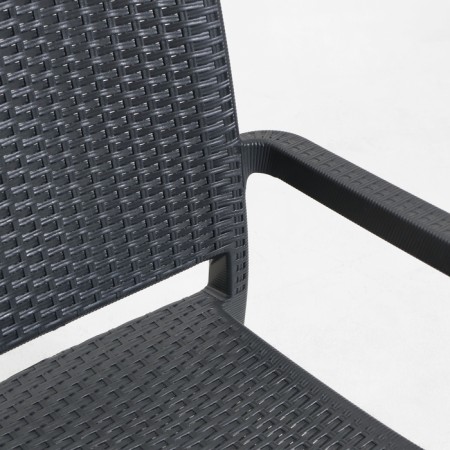 Gardener chair "Matsesta", 57.5 x 58 x 86.5 cm, anthracite-2