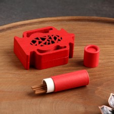 Set of incense with a stand 