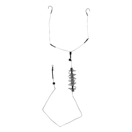 Carp tackle, hedgehog feeder, rocker, 2 hooks No. 4, 35 g-7