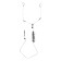 Carp tackle, hedgehog feeder, rocker, 2 hooks No. 4, 35 g