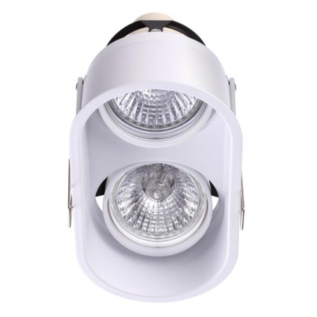 Cloud lamp, 2x50 watts, GU10, white color, 155x75mm-2