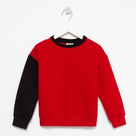 Jumper for the boy Minaku: Casual Collection Kids red color, height 152-5