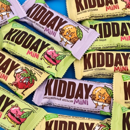 The glazed bar "Kidday mini", fruit assorted, 300 g-2