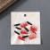 Decor for the creativity of acrylic mirror "bloodied Tesac" 4.6x1.6x0.4 cm