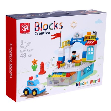 Designer "Police Party", 2 assembly options, 48 ​​parts-4