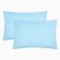 Set of pillowcases "Ethel", 50x70 cm - 2 pcs, blue, 100% cotton, calico