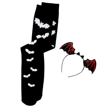 Carnival set "Bat Mouse": cape, rim, stockings-9