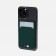 Cartholder on the phone, green color