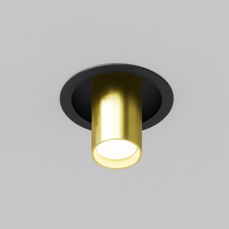 Technical C048CL-01-GU10-Bbs Focus S, 54x54x109 mm, GU10, 1x10W, black color and brass-3