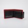 Women's wallet on magnet, red color