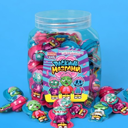 Chewing marmalade with sour filling "Brash" 10g