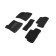 3D mats for Mercedes-Benz Cla-Class II, (C118), 2019-N.V., black, set