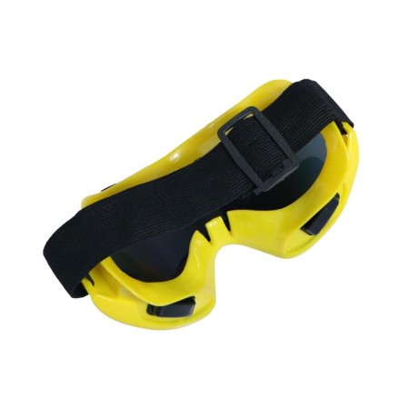 Glass-mask for motorcycle driving, chameleon glass, yellow-2