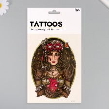 Tattoo on the body color 