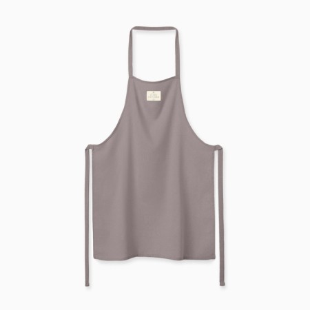 Apron Ethel ECO, centered dark gray, 60x70 cm, 70% HL, 30% flax, 190 g/m2-2