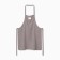 Apron Ethel ECO, centered dark gray, 60x70 cm, 70% HL, 30% flax, 190 g/m2