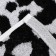 Tainted Tainted Ethel "Leopard", black color, 70x130 cm, 100% cotton, 420 g/m2