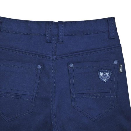 Jeans insulated for boys, height 116 cm, blue color-3