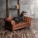 Sulperion OSCAR, 95x61x34 cm, furniture fabric, size M, brown