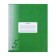 Notebook of 12 sheets in Calligrata "Five", cover coated cardboard, offset unit, whiteness 95%, green