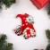 A set of Christmas tree toys "Gnome", 5 pcs, bilateral