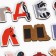 Magnetic letters "Merry alphabet"