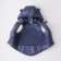Beginning children's insulated kinderlitto "Orsetto", height 92-98 cm, dark blue color