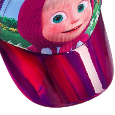 Children's cap, size 52-56, Masha and the bear-5