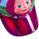 Children's cap, size 52-56, Masha and the bear