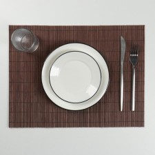 Serving napkin on the table 
