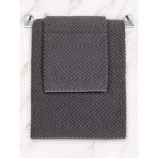 Terry towel Sofi de Marko Victoria, 550 gr, size 70x140 cm, color anthracite