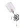 Sconces "LIKI" 1x60W TCCOL: E27 Color: Chrome 20x11x27cm