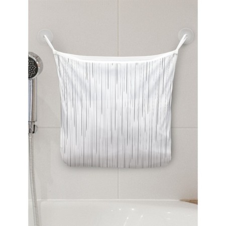 Organizer in a bathtub on the suction cups "rain down", for storing toys and trifles, size 33x39 cm