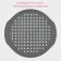 Form for pizza perforated Dolyana “Elin marble. Pizza ", 36 × 33 cm, with handles, anti -stick coating, gray color