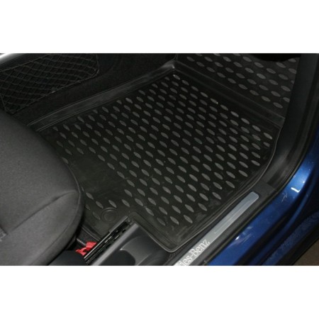 Rugs in the Mercedes-Benz B-Class T245 2005-2016 salon, 4 pcs. (polyurethane)-2