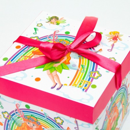 Self -charged box "Children's" Fairy 15x15x15 cm-2