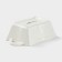 Baking a foam -resistant ceramic of the Dolyan “Rectangle. Menno ", 17 × 9 × 5.5 cm, white color