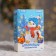 New Year's application with sequins "New Year. Snowman"