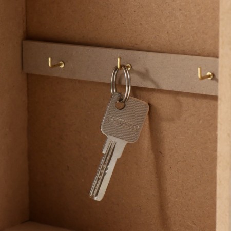 Keywood tree 6 hooks "Keys" 6.2x19.5x25.2 cm-5
