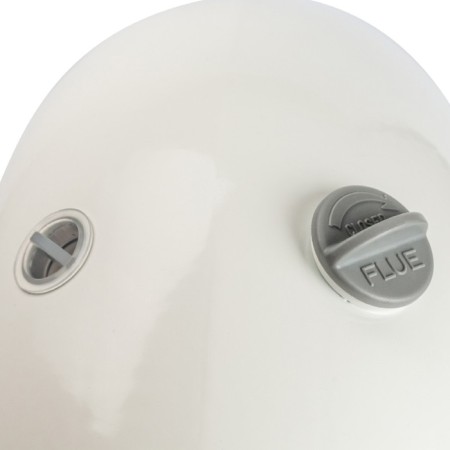 The chimney element coaxial Stout SCA-6010-240190, adapter for a corner boiler 90 °, DN60/100-5