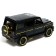 Metal, inertial machine, 1:24, doors, hood, trunk, black color open
