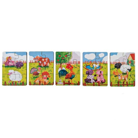 Puzzle "Morning in the village"