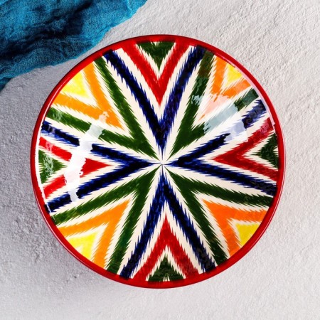 Subnitsa Rishtan ceramics "Atlas", 23 cm-1