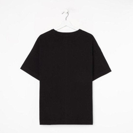 Kiss Me T -shirt Oversize Princess, black color-9