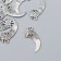 Decor for creativity Metal "Dragon Fang" silver G208B831 2.9x1.3 cm