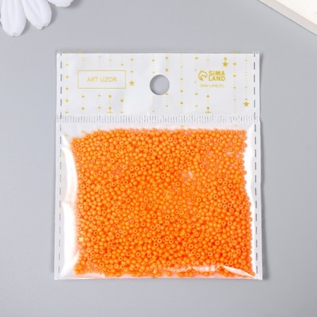 Glass beads 12/0 "pumpkin" 15 grams-2