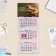 Calendar quarterly Mini -Crio "Symbol of the Year - 1" 2025, 19 x 46 cm