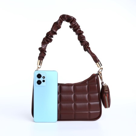 Baget bag, lightning department, brown color-8