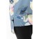 Female blouse, size 52, gray, beige color