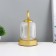 Night Sensor "Losen" LED 3W USB AKB Dimmer gold 11.5x11.5x23.5 cm Risalux